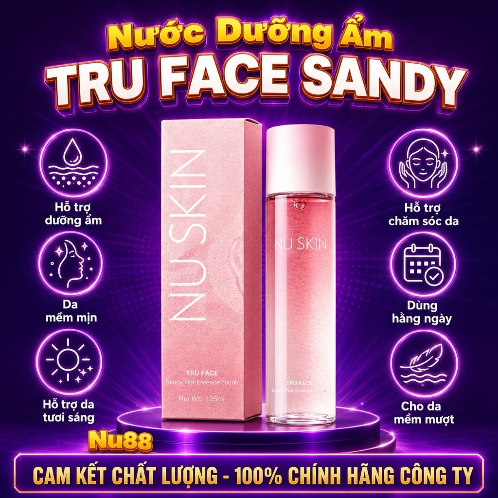 Nước hoa hồng Tru Face Sandy Nuskin chính hãng
