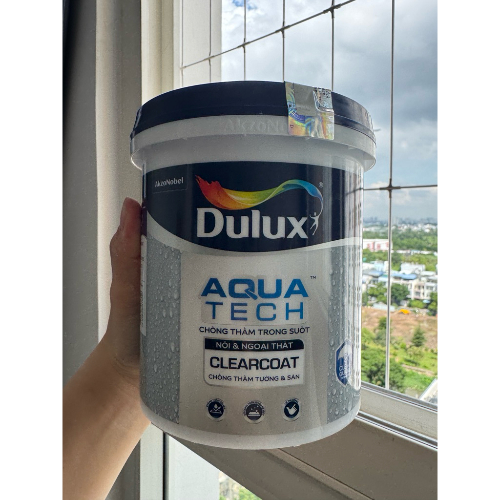 Chất Chống Thấm Trong Suốt Dulux Aquatech Clearcoat V179 1L