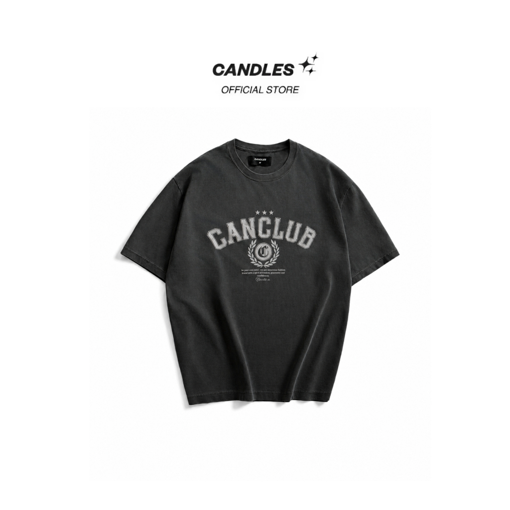 Áo Thun Candles Spirit Mark Oversized Tee Unisex
