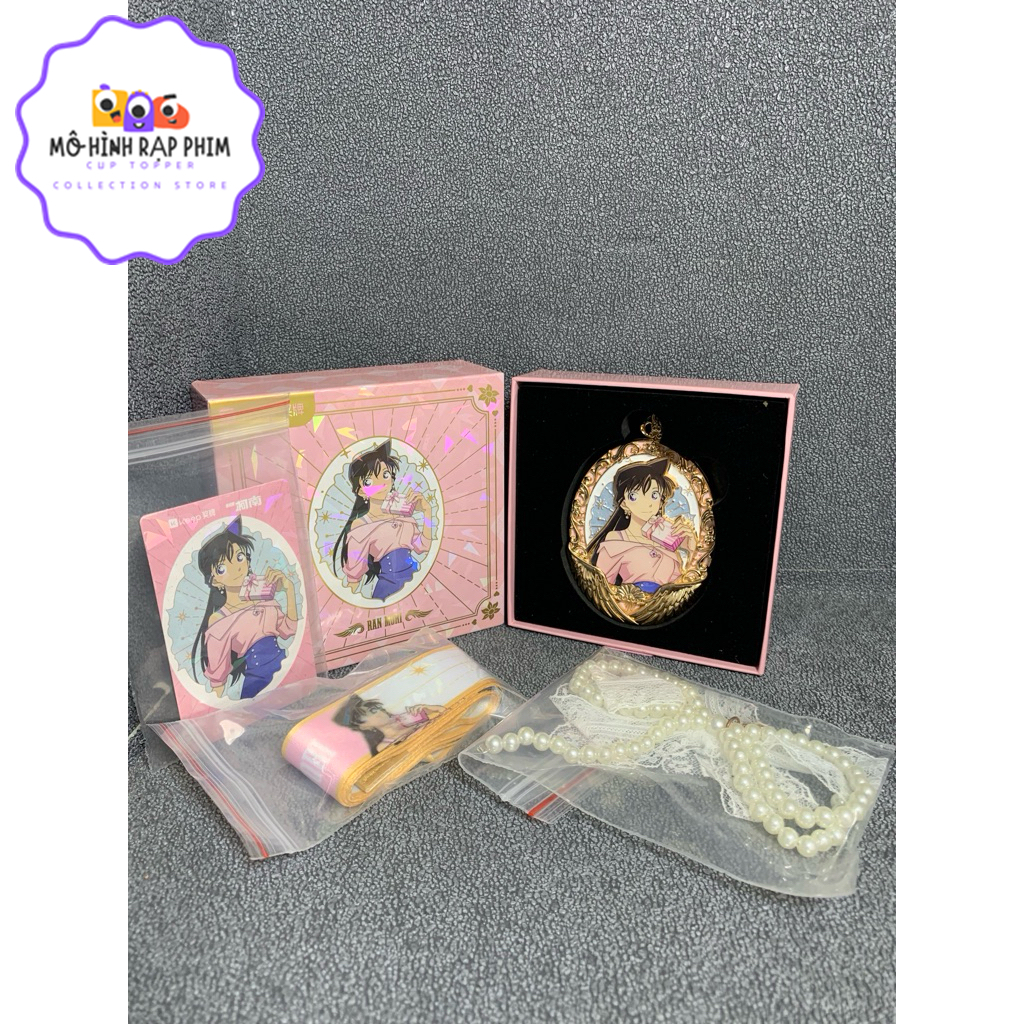 HUY CHƯƠNG RAN MORI PHIM DETECTIVE CONAN, THÁM TỬ LỪNG DANH CONAN CHÍNH HÃNG KEEP