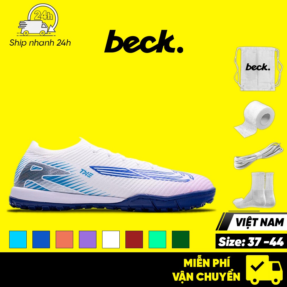 Giày Bóng Đá VN - Unisex, 16 Elit THE Đế Đệm, Đinh TF, Nhiều Màu Sắc, Phù Hợp Sân Cỏ Nhân Tạo