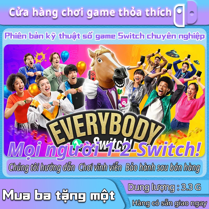Mọi người 1-2-Switch Number Game - Mua 3 tặng 1