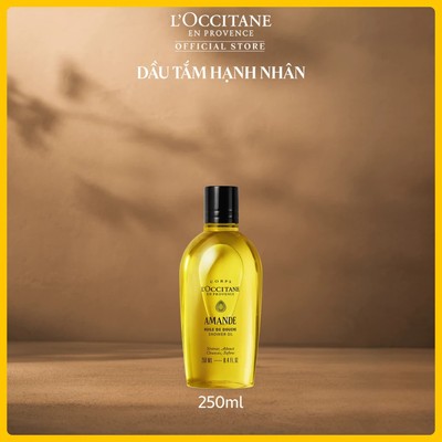 [Phiên Bản Mới] Dầu Tắm Hạnh Nhân L'Occitane Almond Shower Oil 250ml