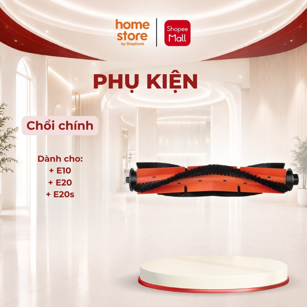 [PHỤ KIỆN] Chổi Chính Cho Robot Hút Bụi Mova E10/ E20/ E20s PKMV000RMB11