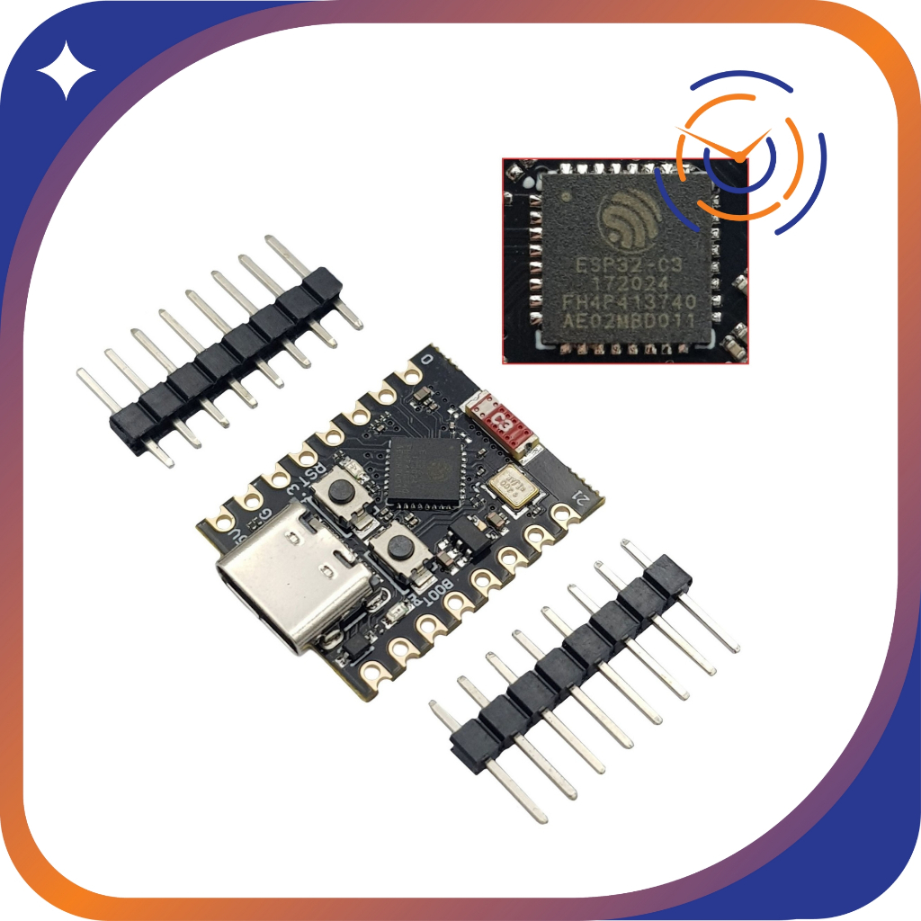 Kit Phát Triển WiFi Bluetooth ESP32-C3 Super Mini Type-C Arduino IoT