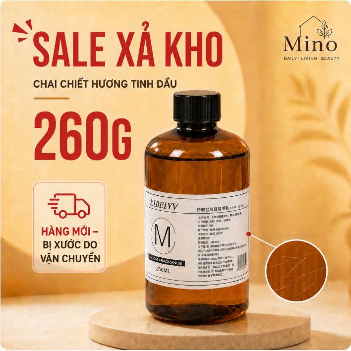 Chai Chiết Tinh Dầu Khuếch Tán/Hương Hilton 260g