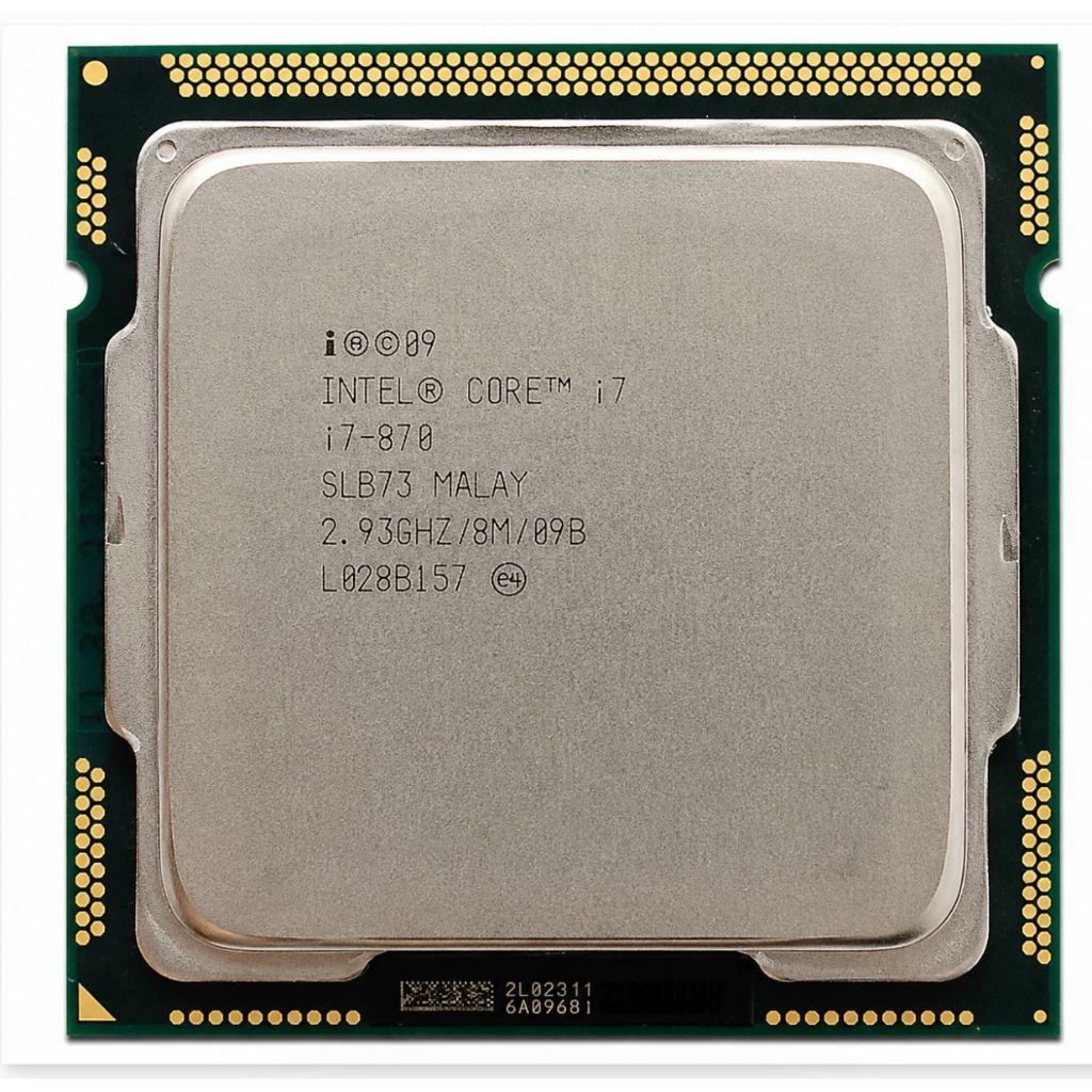 CPU Intel Core i7-870 2.93GHz 4 Nhân 8 Luồng Socket 1156