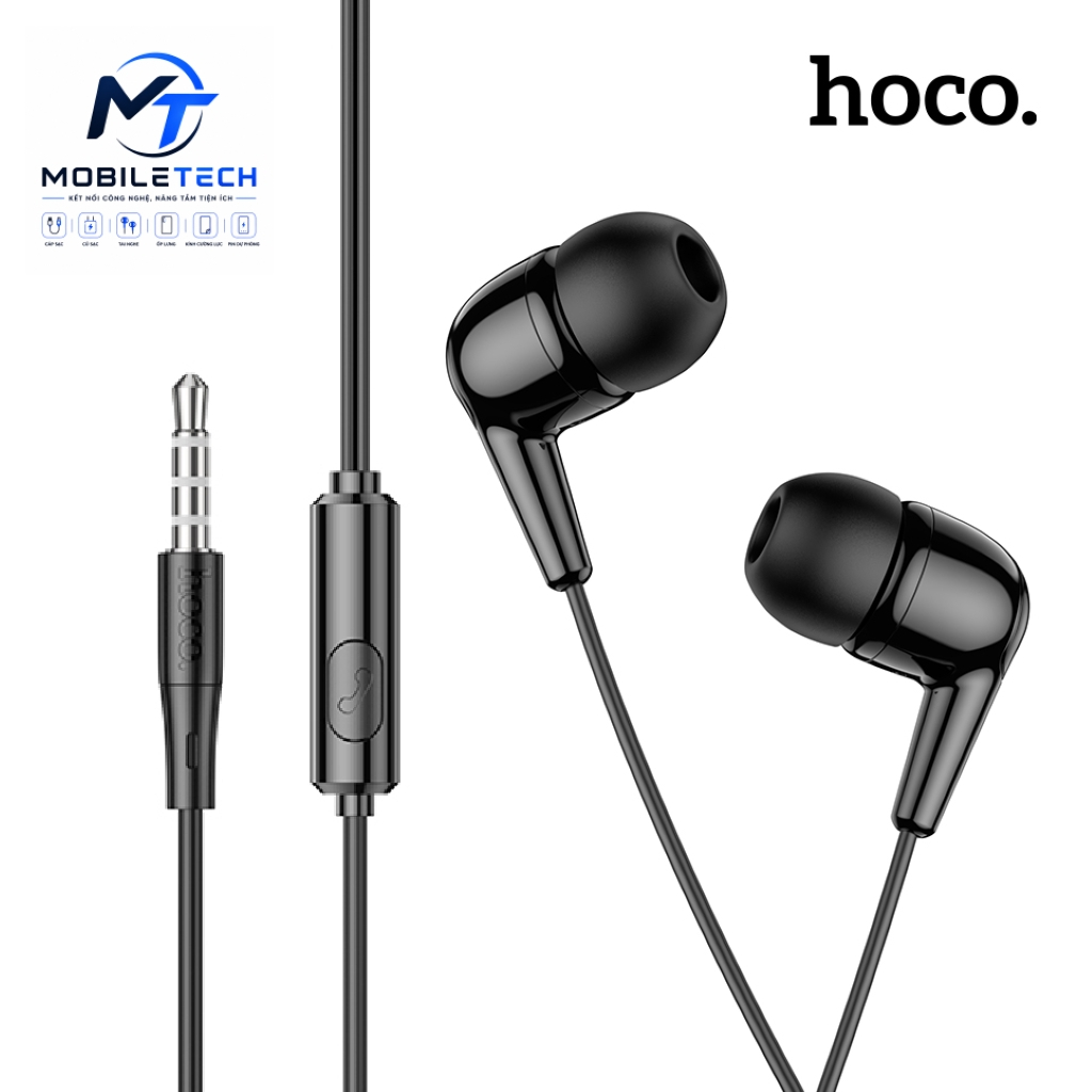 Tai Nghe Có Dây 3.5mm Hoco M97 Có Mic Âm Thanh Rõ Nghe Nhạc, Đàm Thoại, Màu…