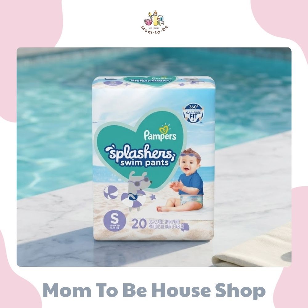 Tã bơi Pampers Splashers size S/M/L cho bé từ 6-18kg. Hàng nhập Mỹ chính hãng