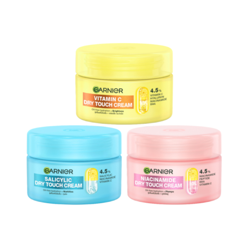 Kem Dưỡng Ẩm Garnier Dry Touch Cream 30ml Kiềm Dầu, Cấp Ẩm