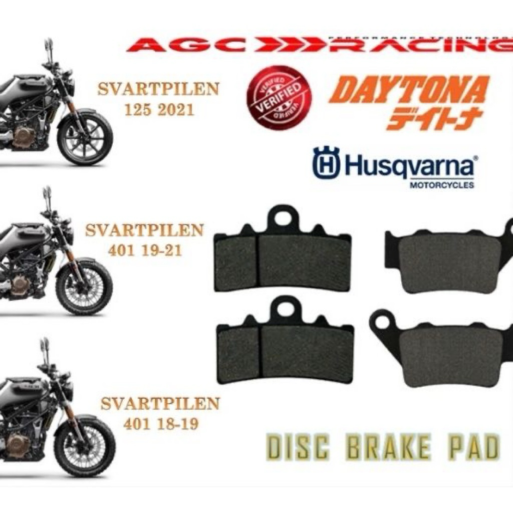Má phanh bố thắng đĩa cho HUSQVARNA SVARTPILEN 125 SVARTPILEN 250 SVARTPILEN 401 CHẤT LƯỢNG TỐT NHẤT
