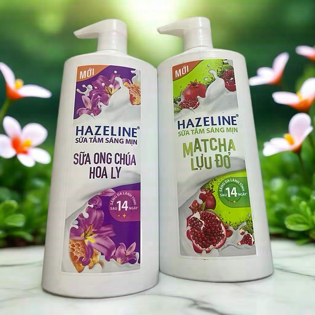 Sữa Tắm Hazeline 8OOG ~ Sữa Tắm Sáng mịn