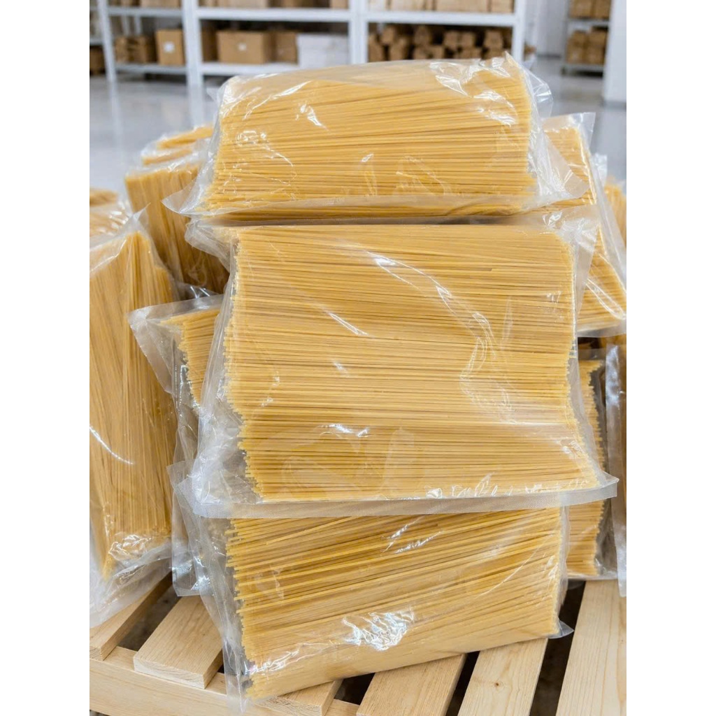 [Mì Ý Xưởng Sản Xuất] Combo 4kg Mì Spaghetti, 2 Túi 2kg Sợi Dài Dùng Cho Nhà Hàng