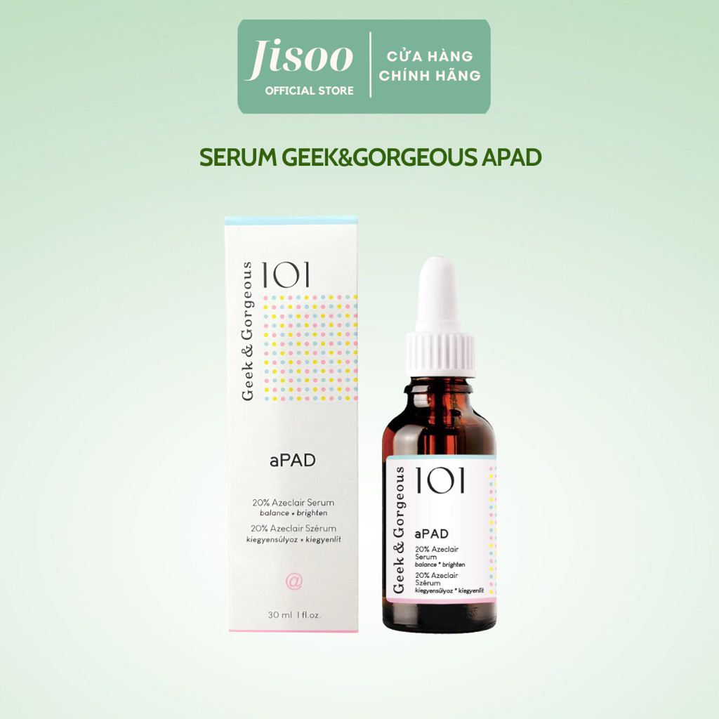 Tinh Chất Serum Geek & Gorgeous aPAD Azelaic Acid Serum 30ML