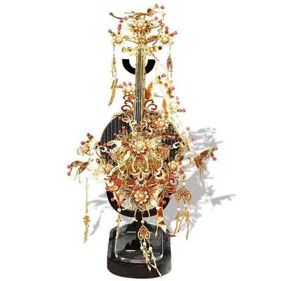 Mô Hình Kim Loại 3D Lắp Ráp Piececool Đàn Nguyễn - Chiêu Quân (138 mảnh, ZHAOJUN RUAN) P343-KG