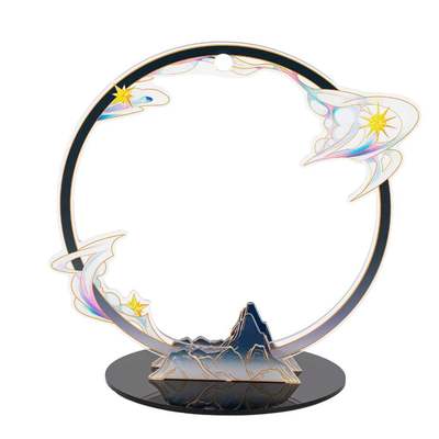 Giá Treo Mô Hình Kim Loại 3D Series Ngự Phong Linh YM-ZJ025 - TL026
