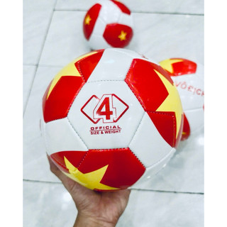 Bóng đá da Pu đá êm chân size 5 , chuẩn thi đấu luyện tập ( tặng kim bơm + túi lưới )