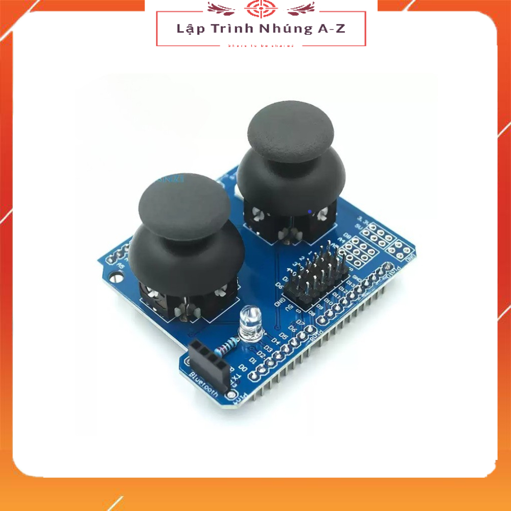 [Lập Trình Nhúng A-Z][G217] Module Điều Khiển 2 Kênh Joystick Cho PS2 Tương Thích Ardunio Uno