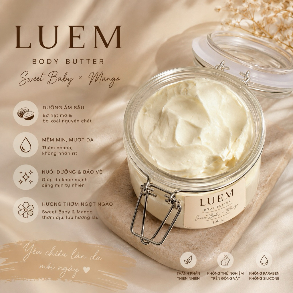 🧈 LUEM — WHIPPED BODY BUTTER