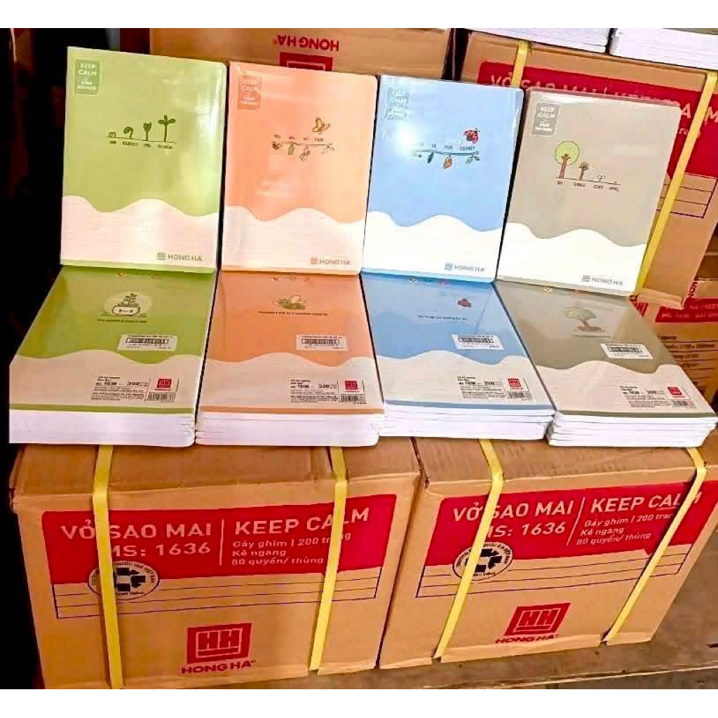 VỞ HỒNG HÀ – 120 TRANG & 200 TRANG