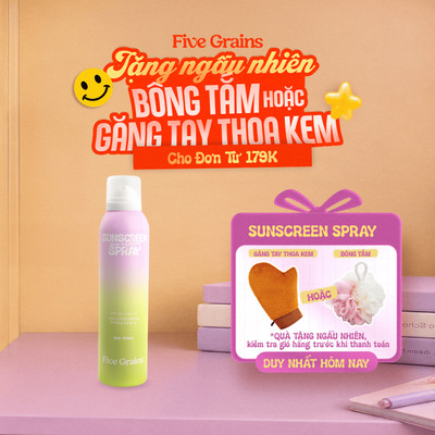 Xịt chống nắng Cao cấp Five Grains nâng tone Pro-Xylane 160ML