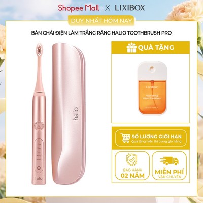 [SPLIVE] Bàn Chải Điện Làm Trắng Răng Halio Sonic Whitening Electric Toothbrush PRO Kèm Hộp Đựng