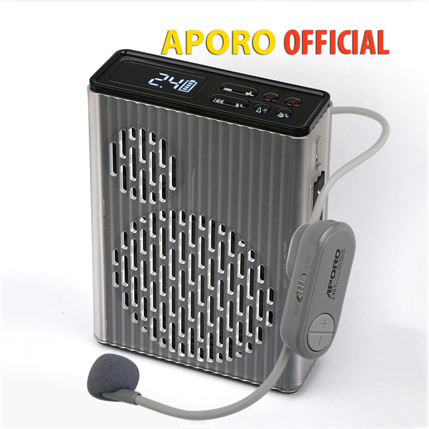 Máy trợ giảng Aporo T58 2.4G Plus chống nước IPX6 và T28, T18