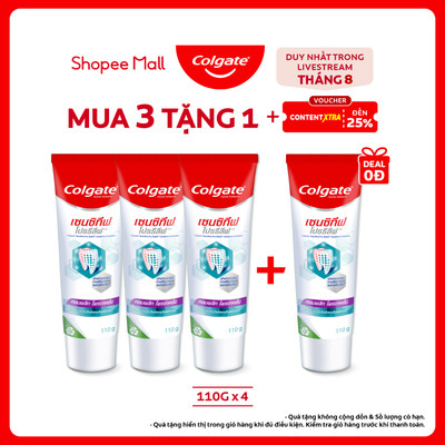 [Livestream] Bộ 3 Kem đánh răng Colgate ngăn ê buốt Sensitive Pro Relief 110g