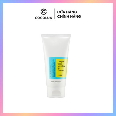 Sữa Rửa Mặt Cosrx Không Gây Khô Da Low pH Good Morning Gel Cleanser 150ml