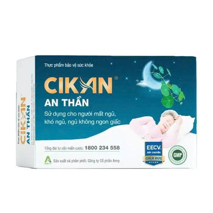 [SAMPLE QUÀ TẶNG KHÔNG BÁN] Cikan An Thần 10 viên