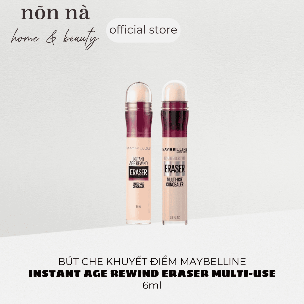 Bút Che Khuyết Điểm Maybelline Instant Age Rewind Eraser Multi-Use Concealer SPF 30 6ml