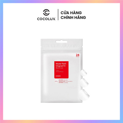 Miếng Dán Mụn Cosrx Master Patch Original Fit 24 Miếng Giúp bảo vệ mụn khỏi bụi bẩn