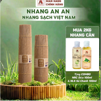 Nhang cân gừng AN AN, mùi thơm ấm áp, dễ chịu, an lành 30cm 40cm