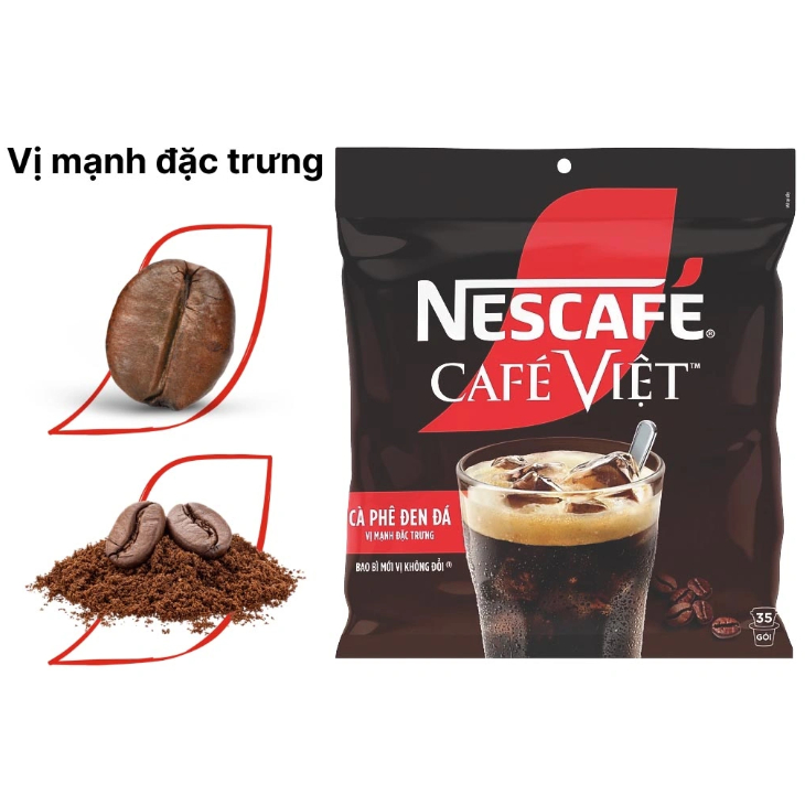 Cà phê đen đá NesCafé Café Việt 560g