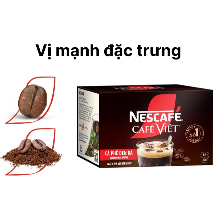 Cà phê đen đá NesCafé Café Việt 240g