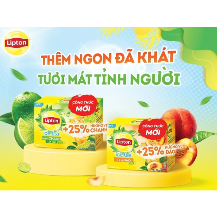 Trà Lipton Ice Tea đào 192g