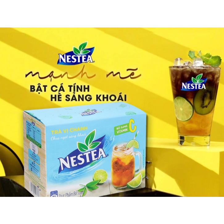 Trà chanh Nestea hộp 195g