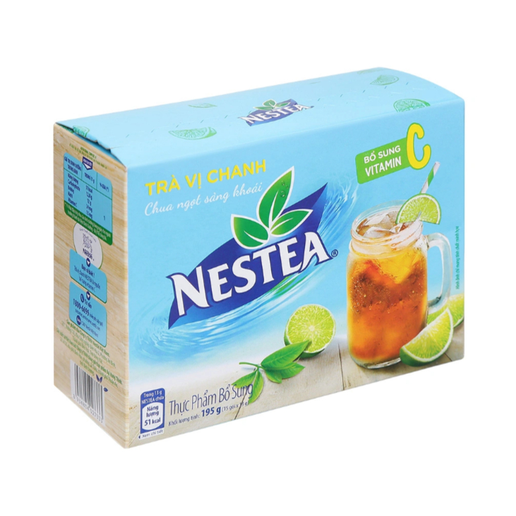 Trà chanh Nestea hộp 195g