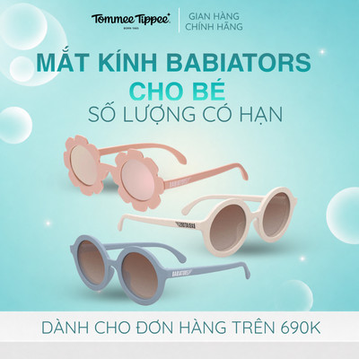 [QUÀ TẶNG KHÔNG BÁN] Tommee Tippee Tặng Bé Kính Babiators