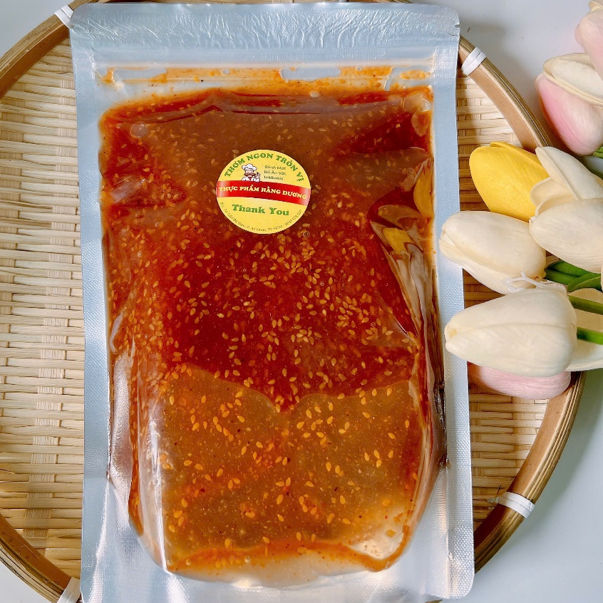 1kg Sốt Hot & Sweet ( Sốt HS) Ottogi_ Sốt Phủ Gà Rán Lotte