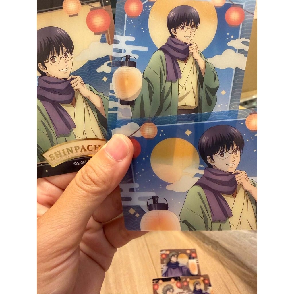 CLEAR CARD CHÍNH HÃNG ANIME GINTAMA NHIỀU CHAR NEWSEAL