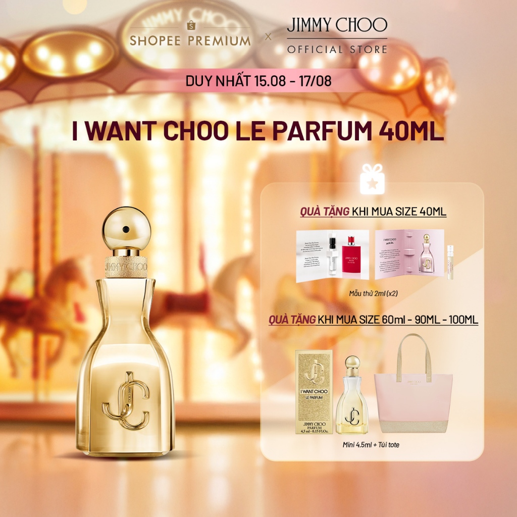 Nước hoa nữ Jimmy Choo I Want Choo Le Parfum 40ml