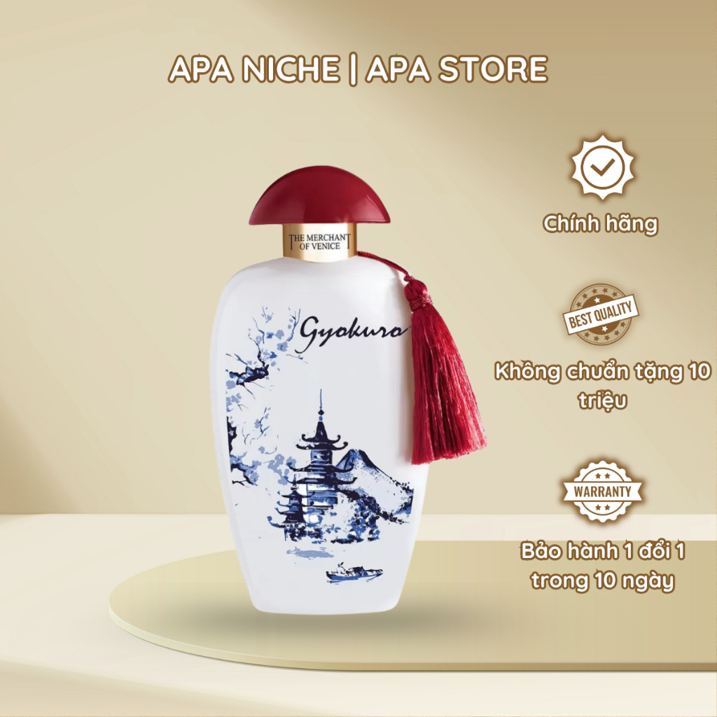 Nước hoa The Merchant Of Venice Gyokuro EDP | Nước Hoa Unisex Fullsize | Apa Niche