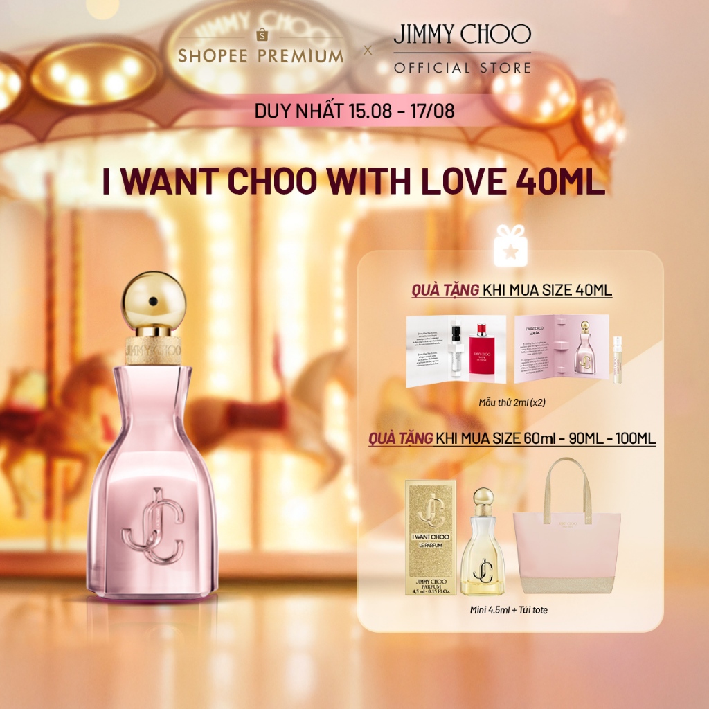 Nước hoa nữ Jimmy Choo with Love EDP 40ml