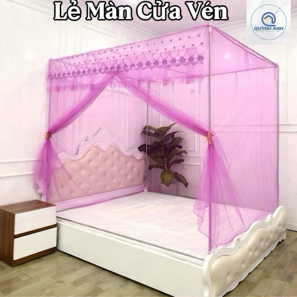 Lẻ Màn - Màn cửa vén khung INOX màn khung không khoan tường ( không kèm khung )