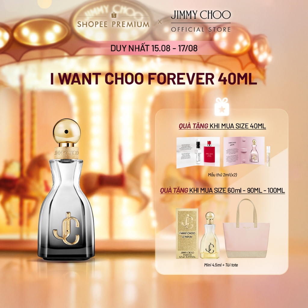 Nước hoa nữ Jimmy Choo I Want Choo Forever EDP 40ml
