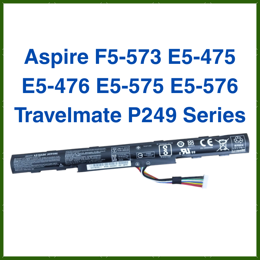 Pin Laptop Acer Aspire F5-573 E5-475 E5-476 E5-575 E5-576 Travelmate P249 , AS16A5K - Pin Acer New