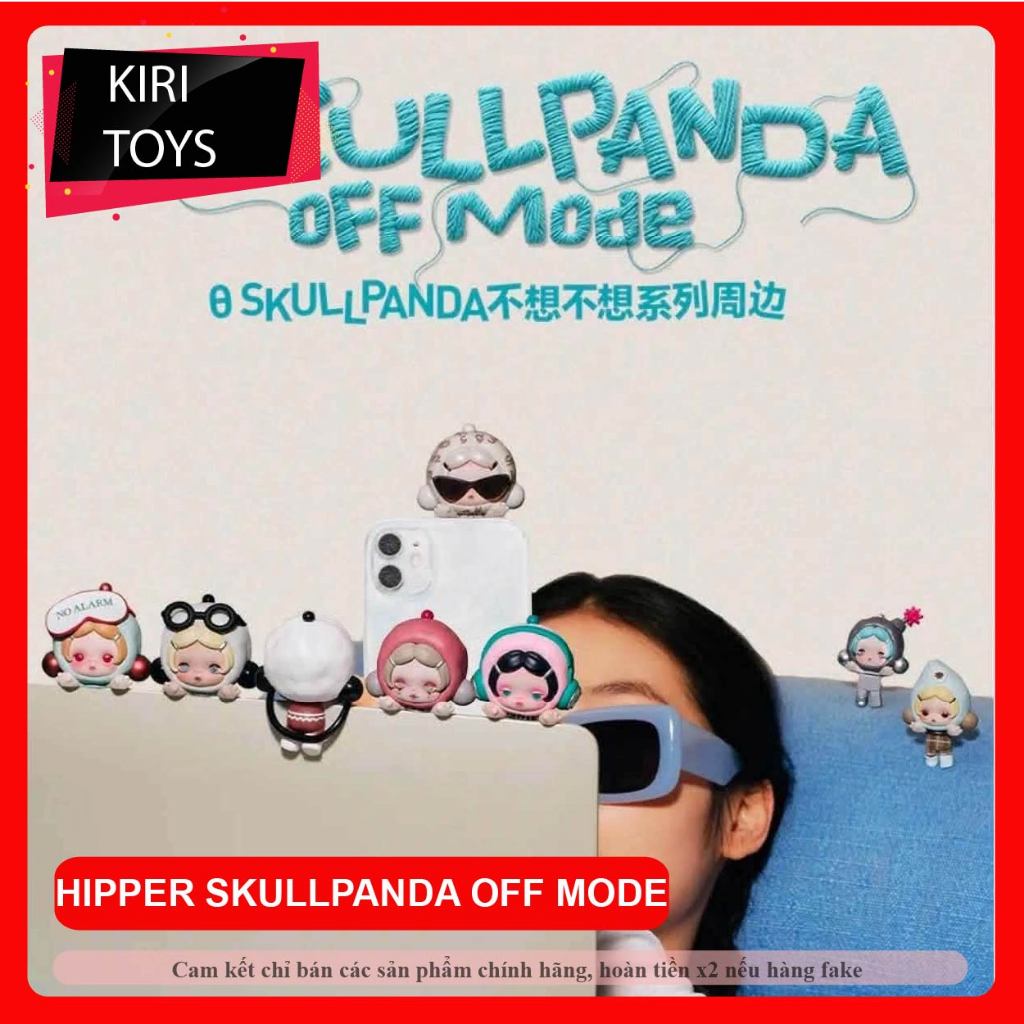 Hipper Skullpanda Off Mode (Hàng đặt trước) - Pop Mart