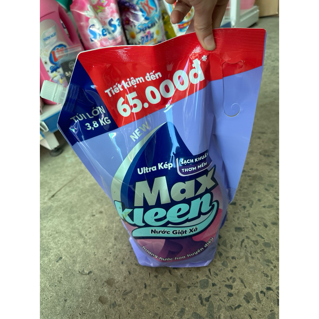 Nước giặt Max kleen 3.8kg