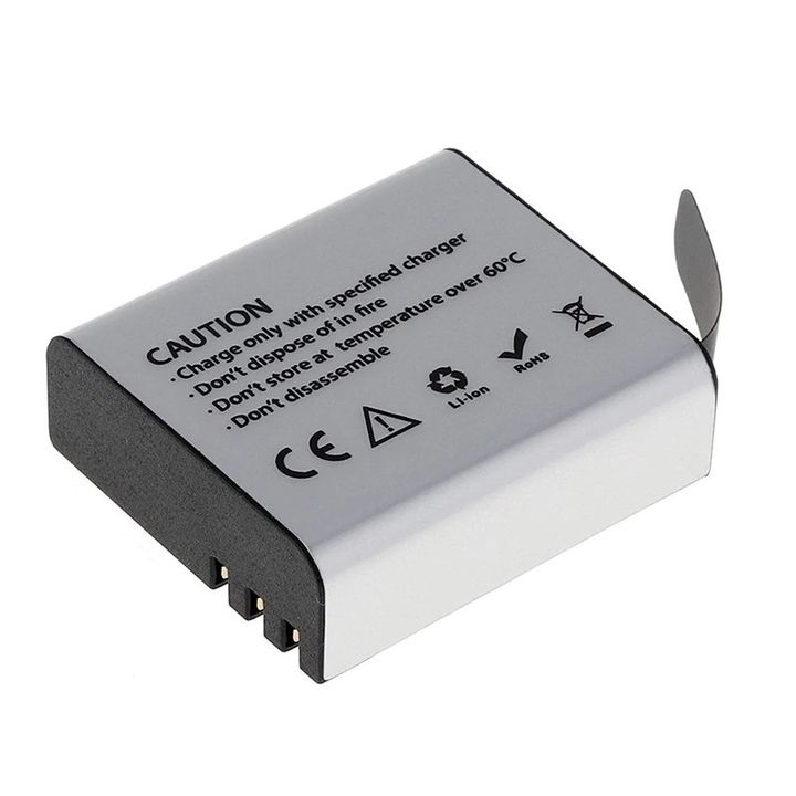 Pin Camera 1350mAh Tương Thích SJCAM SJ4000, Eken H9R/H9/H8R/H8 Và Soocoo F60C/C30/C60